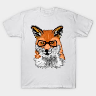 Hipster Fox T-Shirt